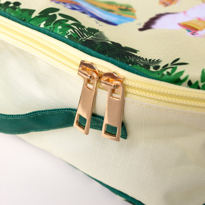 ハートのレオナとエレナ トラベルポーチ