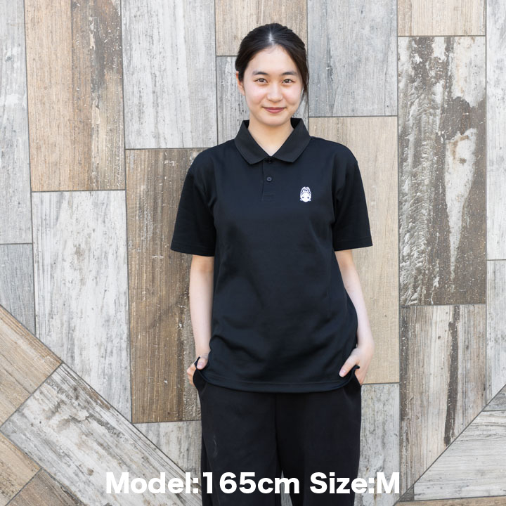 【MSA限定】MSAアイコンポロシャツ(BLACK)