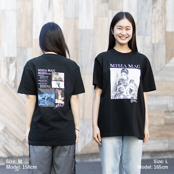 【MSA会員限定】MISIA MAG　T-SHIRTS (BLACK)