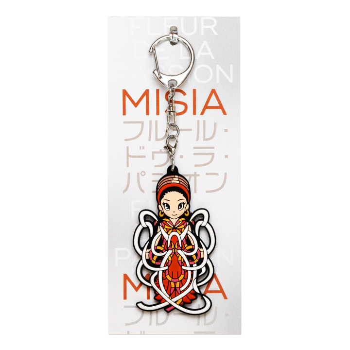 【予約商品】MISIA フルール・ドゥ・ラ・パシオン ラバーマスコットキーホルダー