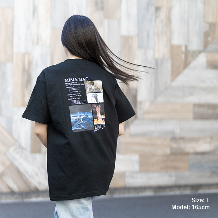 【MSA会員限定】MISIA MAG　T-SHIRTS (BLACK)