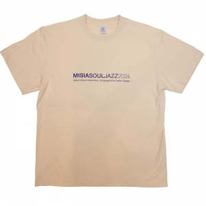 MISIA SOUL JAZZ 2024 ロゴTシャツB - ナチュラル