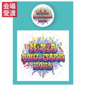 【会場受渡商品】MISIA SOUL JAZZ 2024 アクリルマグネットクリップ&ステッカーセット