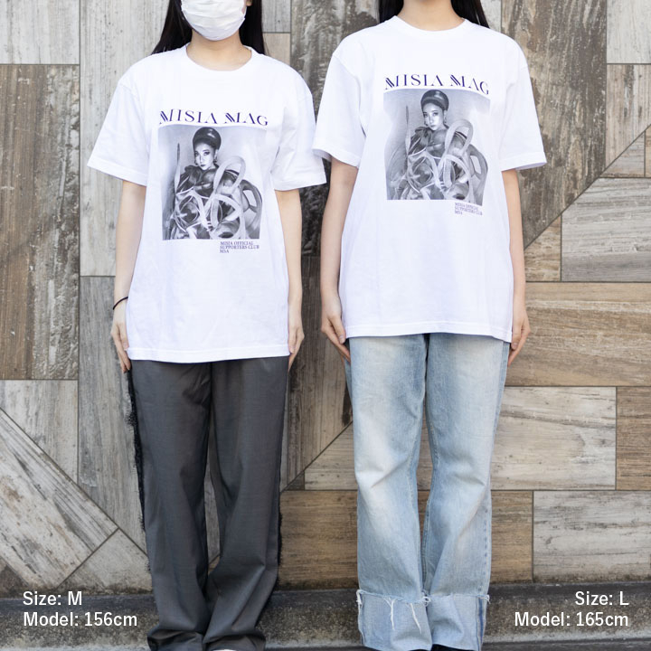 【MSA会員限定】MISIA MAG　T-SHIRTS (WHITE)