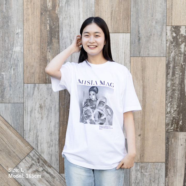 【MSA会員限定】MISIA MAG　T-SHIRTS (WHITE)