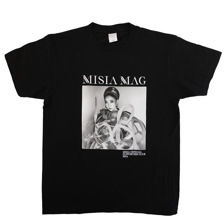 【MSA会員限定】MISIA MAG　T-SHIRTS (BLACK)