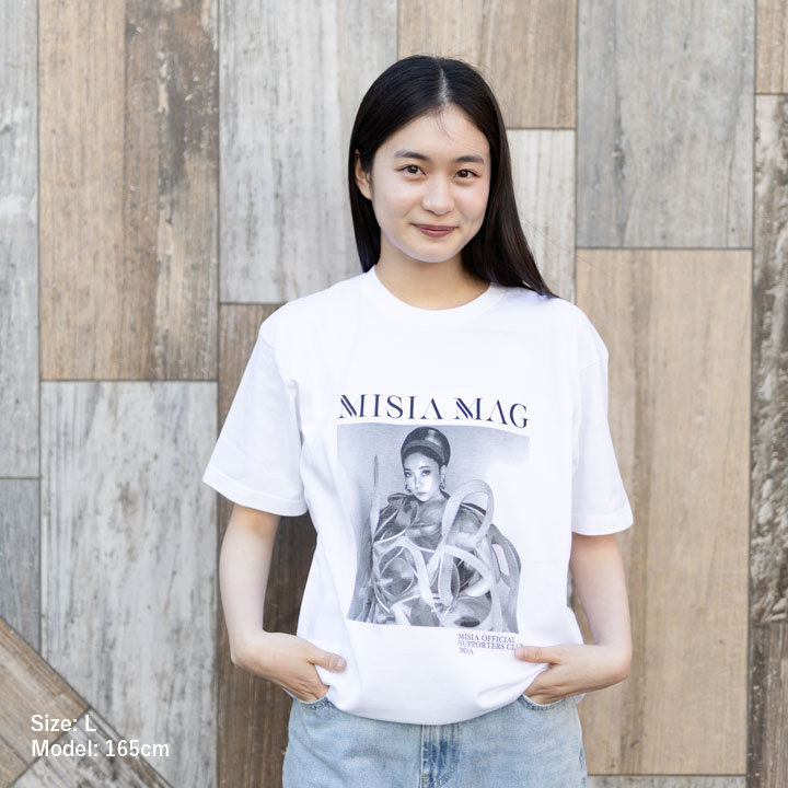 【MSA会員限定】MISIA MAG　T-SHIRTS (WHITE)