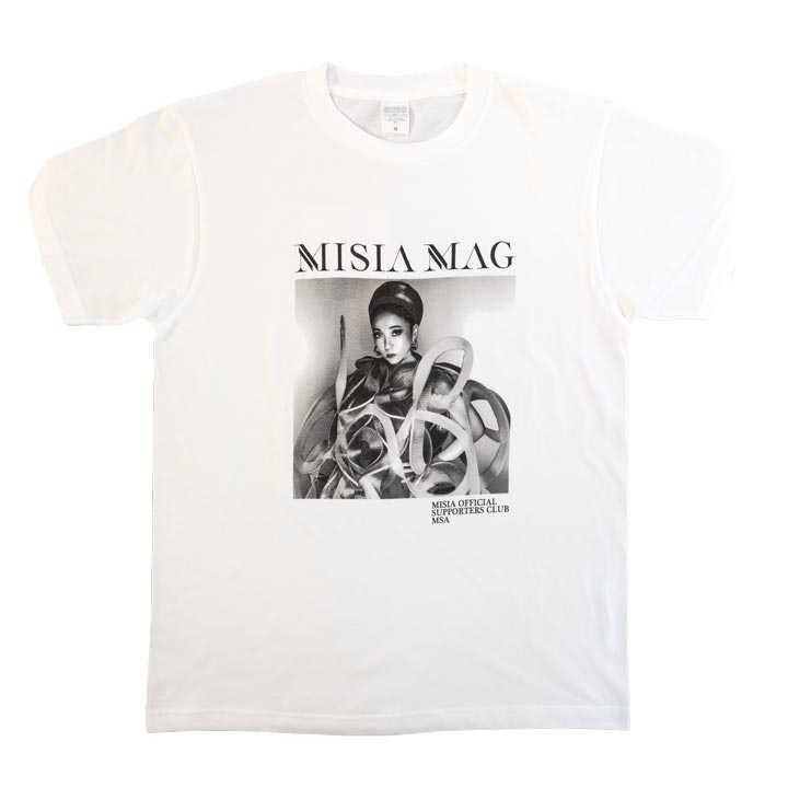 【MSA会員限定】MISIA MAG　T-SHIRTS (WHITE)