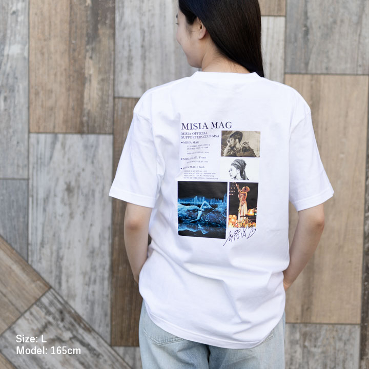 【MSA会員限定】MISIA MAG　T-SHIRTS (WHITE)